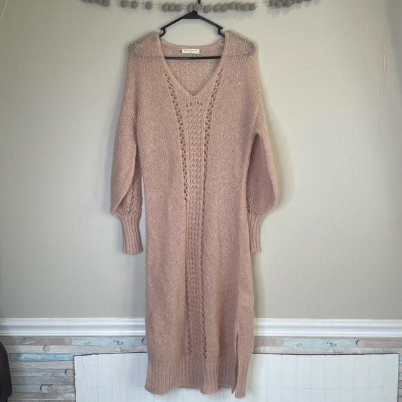 Spell and the gypsy sweater dress women’s small medium s/m mohair knit wool - Picture 2 of 11
